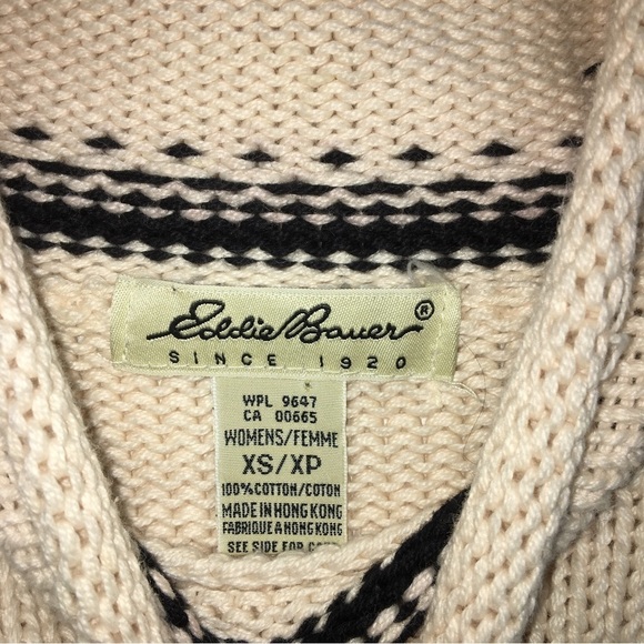 Eddie Bauer Oversized Cotton Sweater XS​​ - Picture 2 of 5